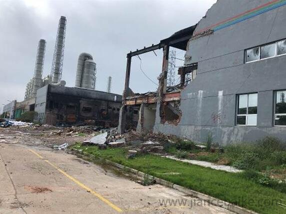 江西省上饶市厂房火灾后损伤检测