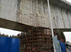 某高铁昆山段桥墩箱梁梁底混凝土缺陷检测