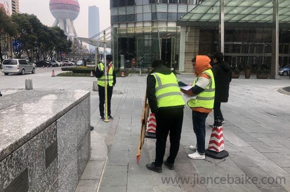 上海黄浦区某广场仿古建筑沉降监测